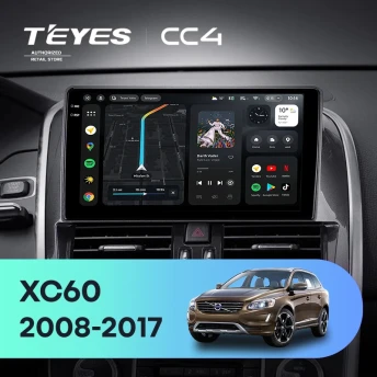 Штатная магнитола Teyes CC4 6/64 Volvo XC60 I 1 (2008-2017) Тип-A