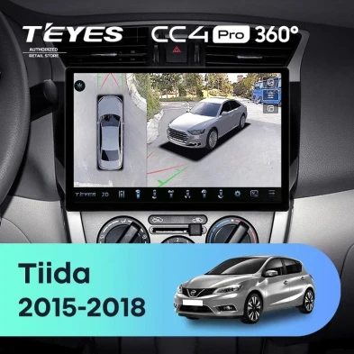 Штатная магнитола Teyes CC4 Pro 360 8/128 Nissan Sentra B17 (2012-2017) (11")