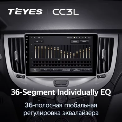 Штатная магнитола Teyes CC3L 4/32 Chery M11 A3 (2008-2015)