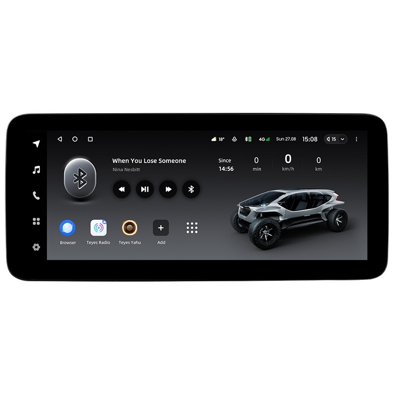 Переходная рамка Mercedes-Benz B-Class 2 T246 T242 W246 (NTG 4.5) (2011-2018) (12,3")