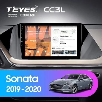Штатная магнитола Teyes CC3L 4/32 Hyundai Sonata DN8 (2019-2020) Тип-B
