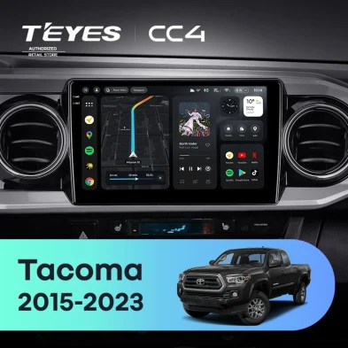 Штатная магнитола Teyes CC4 6/64 Toyota Tacoma N300 (2015-2023) F2