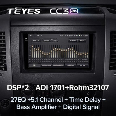 Штатная магнитола Teyes CC3 2K 360 6/128 Volkswagen Crafter (2006-2016) F2