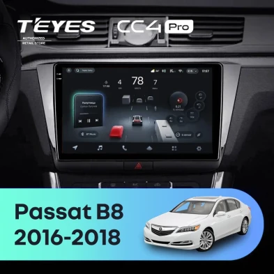 Штатная магнитола Teyes CC4 Pro 12/256 Volkswagen Passat B8 (2016-2018)