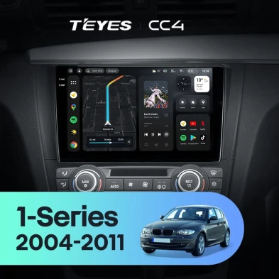 Штатная магнитола Teyes CC4 6/64 BMW 1 серия E88 E82 E81 E87 (2004-2011) F2