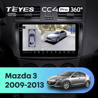 Штатная магнитола Teyes CC4 Pro 360 8/128 Mazda 3 2 (2009-2013)