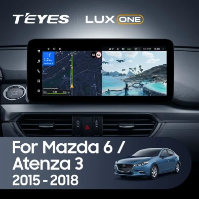 Штатная магнитола Teyes LUX ONE 6/128 Mazda 6 GJ GL (2015-2018) Тип-A