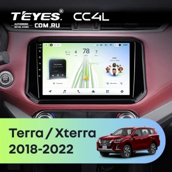Штатная магнитола Teyes CC4L 6/64 Nissan X-Terra (2018-2022)