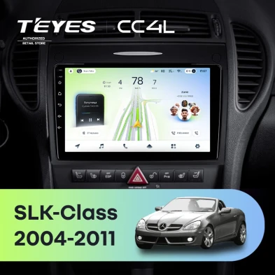 Штатная магнитола Teyes CC4L 6/64 Mercedes-Benz SLK-Class R171 (2004-2011)