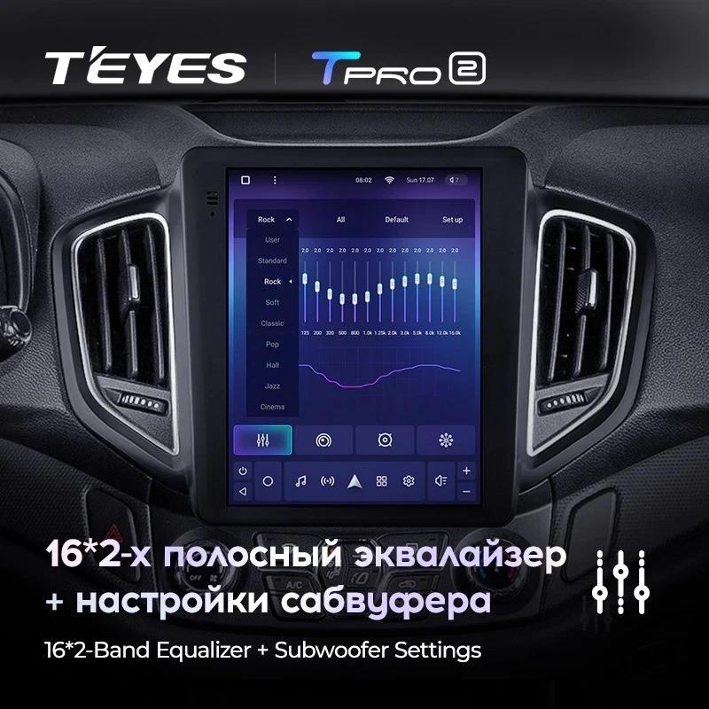 Штатная магнитола Tesla style Teyes TPRO 2 3/32 Chery Tiggo 5 (2014-2020)