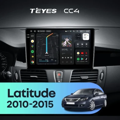 Штатная магнитола Teyes CC4 8/128 Renault Latitude 1 (2010-2015)