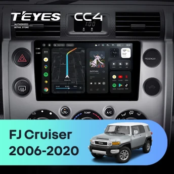 Штатная магнитола Teyes CC4 6/64 Toyota FJ Cruiser J15 (2006-2020)