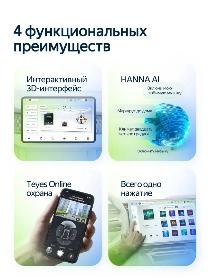 Штатная магнитола Teyes CC4L 4/64 FAW Besturn X40 (2016-2022)