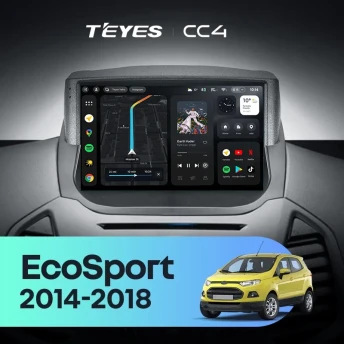 Штатная магнитола Teyes CC4 8/128 Ford EcoSport (2014-2018) F1