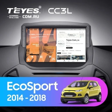 Штатная магнитола Teyes CC3L 4/32 Ford EcoSport (2014-2018) F1
