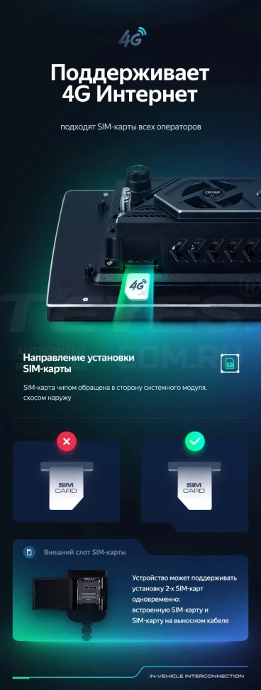 Штатная магнитола Teyes CC3 2K 360 6/128 Subaru Impreza 4 (2011-2015) Тип-A (13")