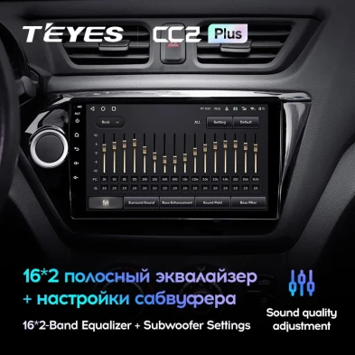 Штатная магнитола Teyes CC2L Plus 2/32 Kia Rio 3 (2011-2017)