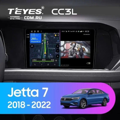 Штатная магнитола Teyes CC3L 4/32 Volkswagen Jetta 7 (2018-2022)