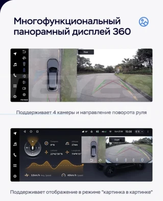 Штатная магнитола Teyes LUX ONE 360 6/128 Nissan Teana (2018-2023)