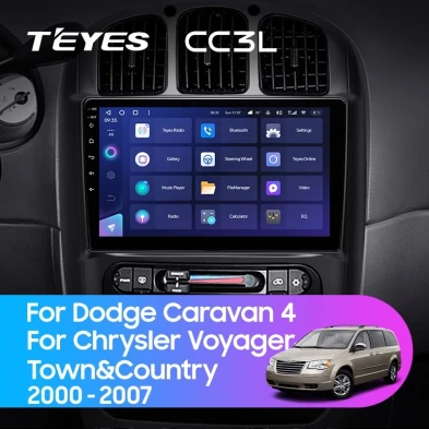 Штатная магнитола Teyes CC3L 4/32 Chrysler Town &amp; Country 4 RS (2000-2007) Тип-A
