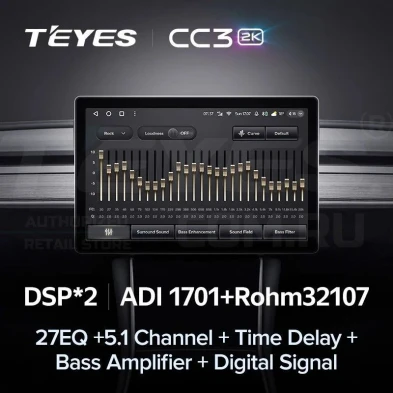Штатная магнитола Teyes CC3 2K 4/64 Renault Arkana (2019-2021) F2 (11")