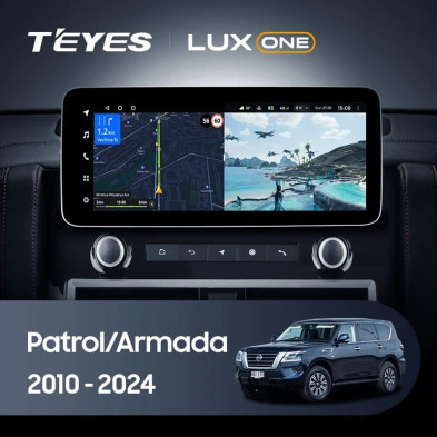 Штатная магнитола Teyes LUX ONE 4/64 Nissan Patrol Y62 (2010-2024)