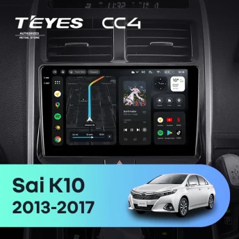 Штатная магнитола Teyes CC4 8/128 Toyota Sai K10 (2013-2017)