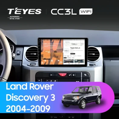 Штатная магнитола Teyes CC3L WiFi 2/32 Land Rover Discovery 3 (2004-2009) F2