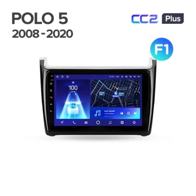 Штатная магнитола Teyes CC2 Plus 4/64 Volkswagen Polo 5 (2008-2020) F1