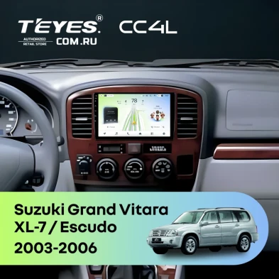 Штатная магнитола Teyes CC4L 6/64 Suzuki Grand Vitara XL-7 (2003-2006)