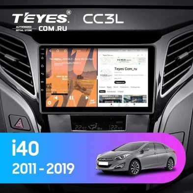 Штатная магнитола Teyes CC3L 4/64 Hyundai i40 (2011-2019)