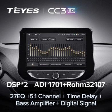 Штатная магнитола Teyes CC3 2K 360 6/128 Chevrolet Orlando 2 (2018-2023)