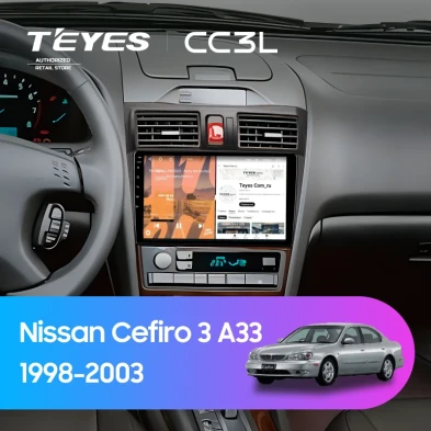 Штатная магнитола Teyes CC3L 4/32 Nissan Cefiro 3 A33 (1998-2003) F2