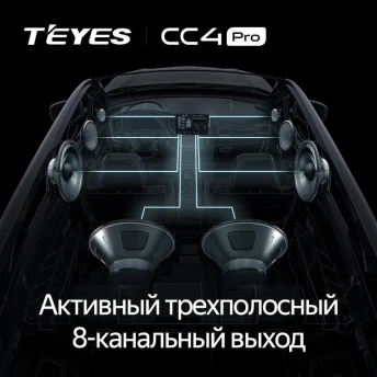 Штатная магнитола Teyes CC4 Pro 8/128 Kia Magentis 2 (2008-2010)