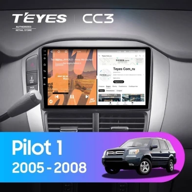 Штатная магнитола Teyes CC3 4/32 Honda Pilot 1 (2005-2008)