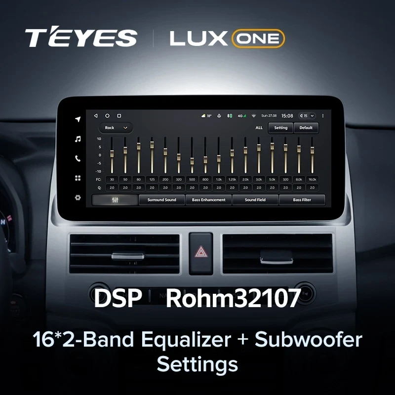 Штатная магнитола Teyes LUX ONE 6/128 Toyota 4Runner 5 N280 (2009-2024)