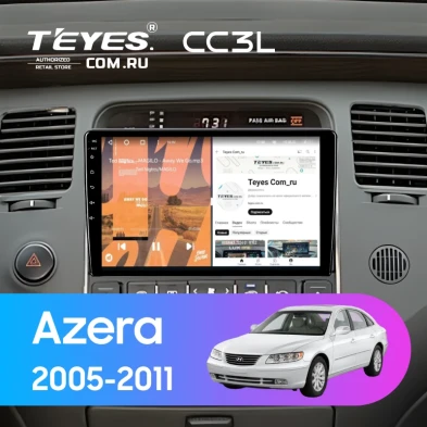 Штатная магнитола Teyes CC3L 4/32 Hyundai Azera (2005-2011)