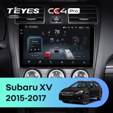 Штатная магнитола Teyes CC4 Pro 12/256 Subaru XV (2015-2017) F1