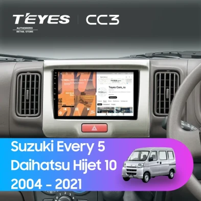 Штатная магнитола Teyes CC3 4/32 Daihatsu Hijet 10 (2004-2021)