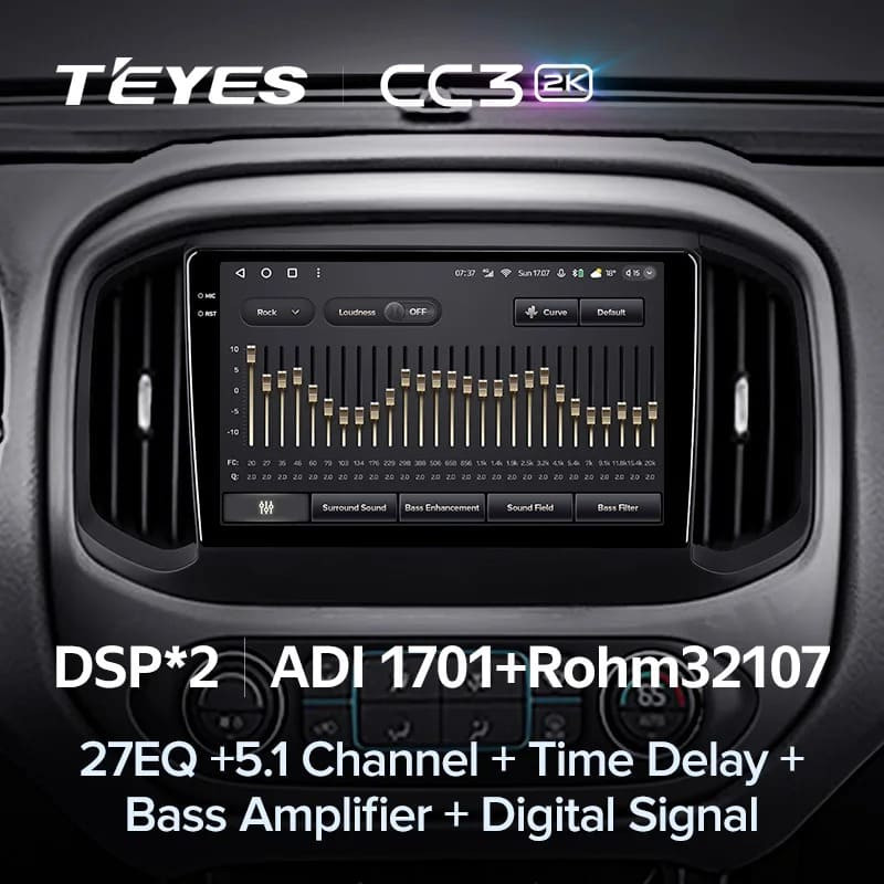 Штатная магнитола Teyes CC3 2K 4/64 Chevrolet Colorado 2 (2014-2022)