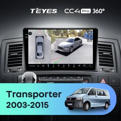 Штатная магнитола Teyes CC4 Pro 360 8/128 Volkswagen Transporter T5 (2003-2015)