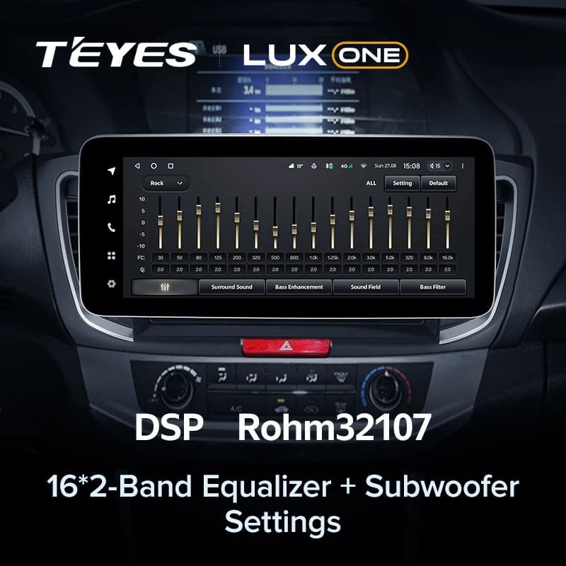 Штатная магнитола Teyes LUX ONE 6/128 Honda Accord 9 CR (2012-2018)