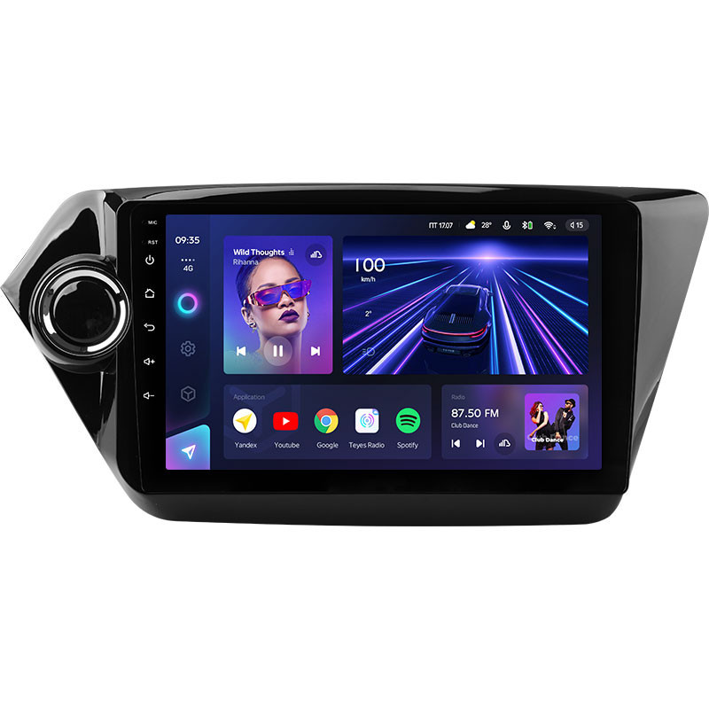 Штатная магнитола Teyes CC3 4/64 Kia Rio 3 (2011-2017)