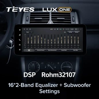 Штатная магнитола Teyes LUX ONE 360 6/128 Mercedes-Benz B-Class T245 W245 (2005-2011) Universal