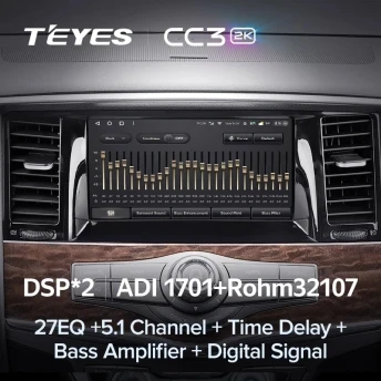 Штатная магнитола Teyes CC3 2K 360 6/128 Infiniti QX56 (2010-2013)