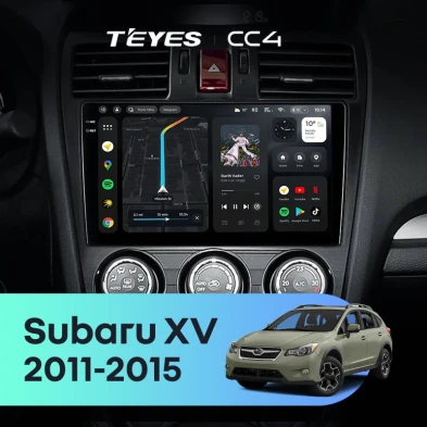 Штатная магнитола Teyes CC4 6/64 Subaru XV (2011-2015) Тип-A