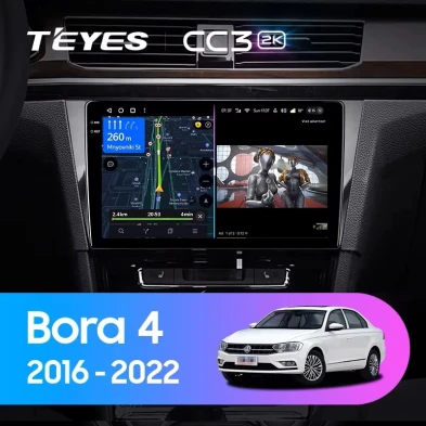 Штатная магнитола Teyes CC3 2K 4/32 Volkswagen Bora 4 (2016-2022)