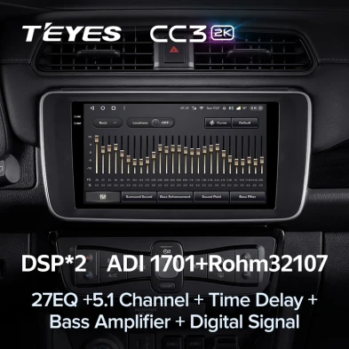 Штатная магнитола Teyes CC3 2K 4/32 Nissan Leaf ZE1 (2017-2024)