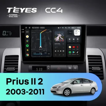 Штатная магнитола Teyes CC4 6/64 Toyota Prius XW20 II (2003-2011) F2