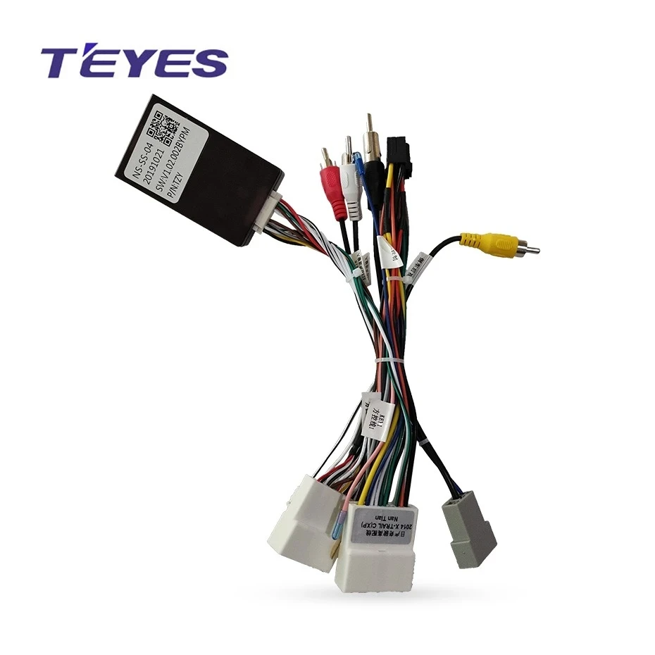Проводка питания TEYES для Nissan X-Trail X Trail 3 T32 (2013-2017) + Canbus Тип-C для подключения Android ГУ